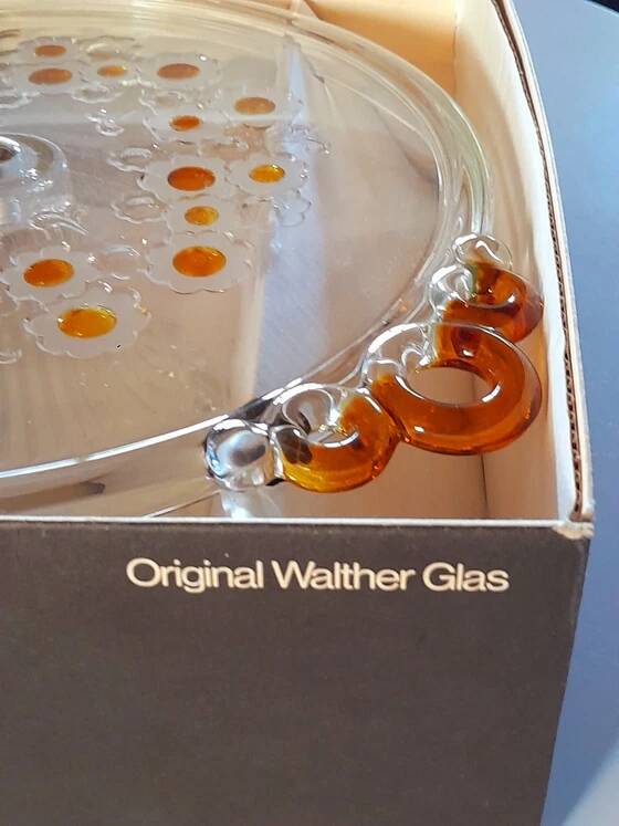 Plateau de présentation Walter Glass 1970