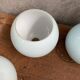 3 antique blue opaline globes 13.5 cm chandelier lamp