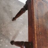 Wooden bistro bench