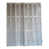 Anciennes persiennes H244cmxl200cm 8 vantaux