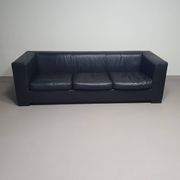 Wittmann leather sofa Camin by Paolo Piva