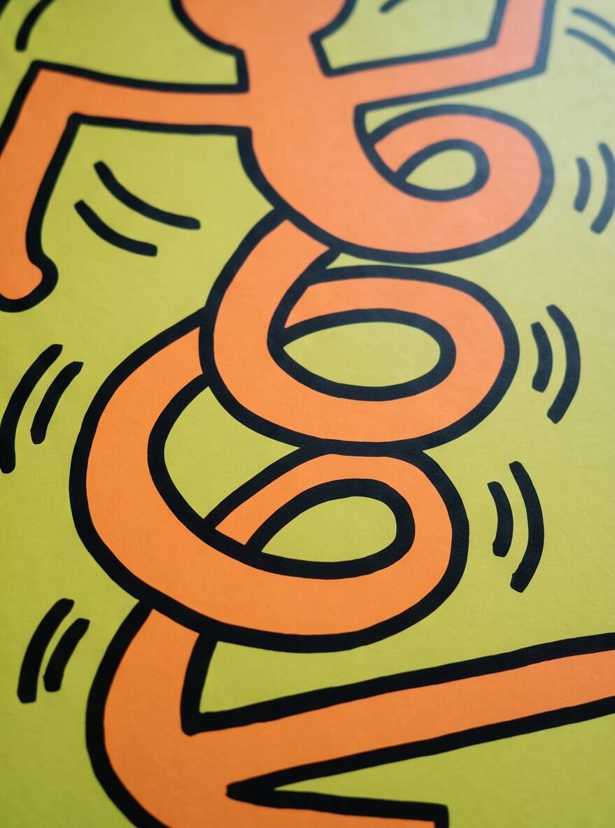 Keith Haring festival poster