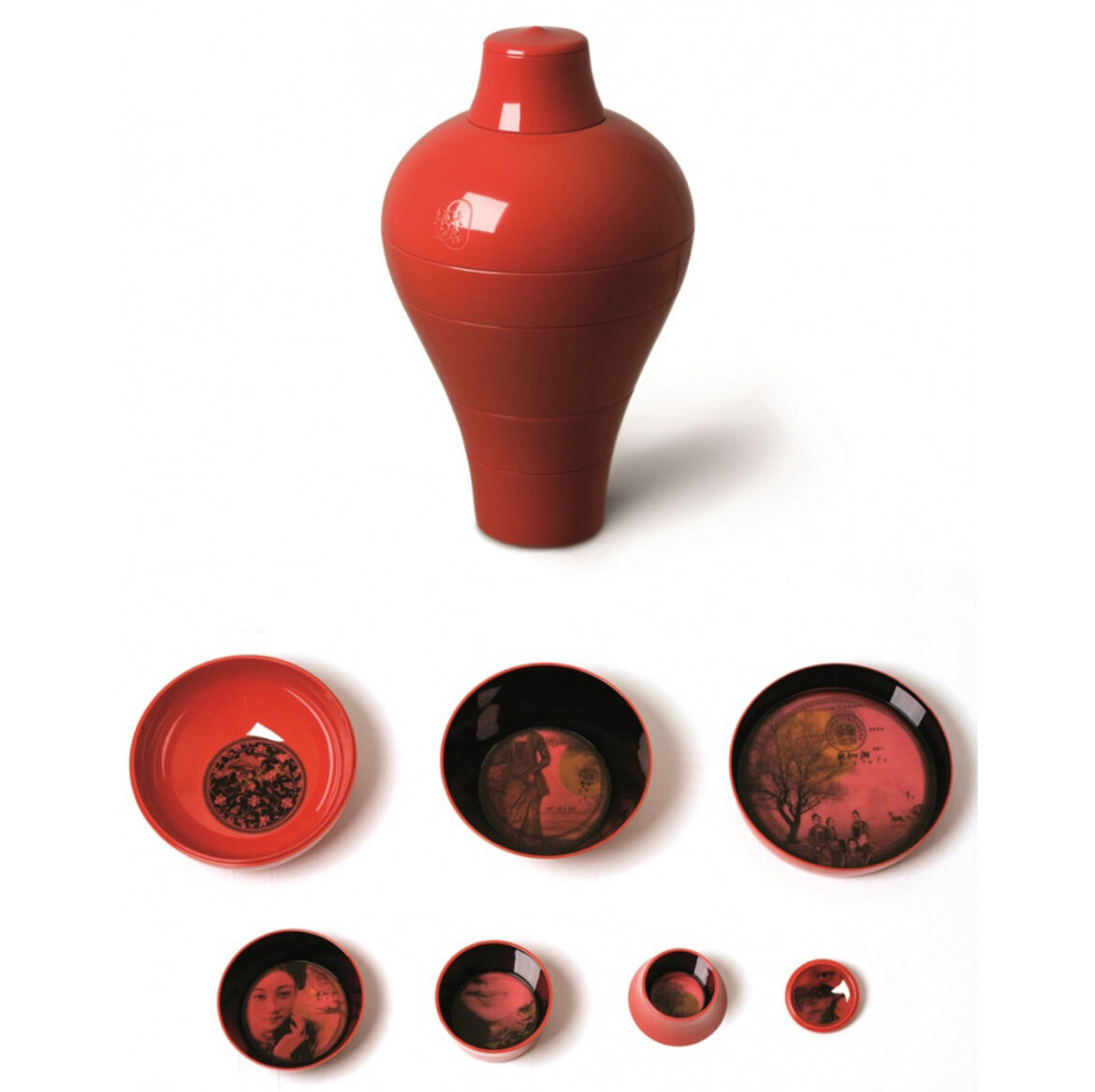 Set of Ming bowls from Ibride