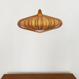Walnut pendant lamp by Temde