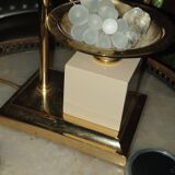 Massive art vintage bedside lamp