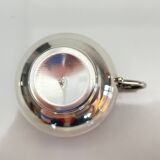 Silver Cup and Saucer | 20th Century | Ribbon and Flower Garland