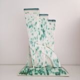 Large Art Deco vase from the 30s, futuristic earthenware