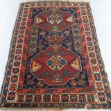 Antique Caucasian Tribal Rug - Handwoven