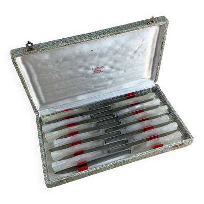 Coffret 12 couteaux vintage