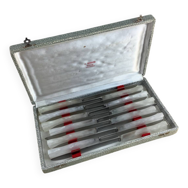 Coffret 12 couteaux vintage