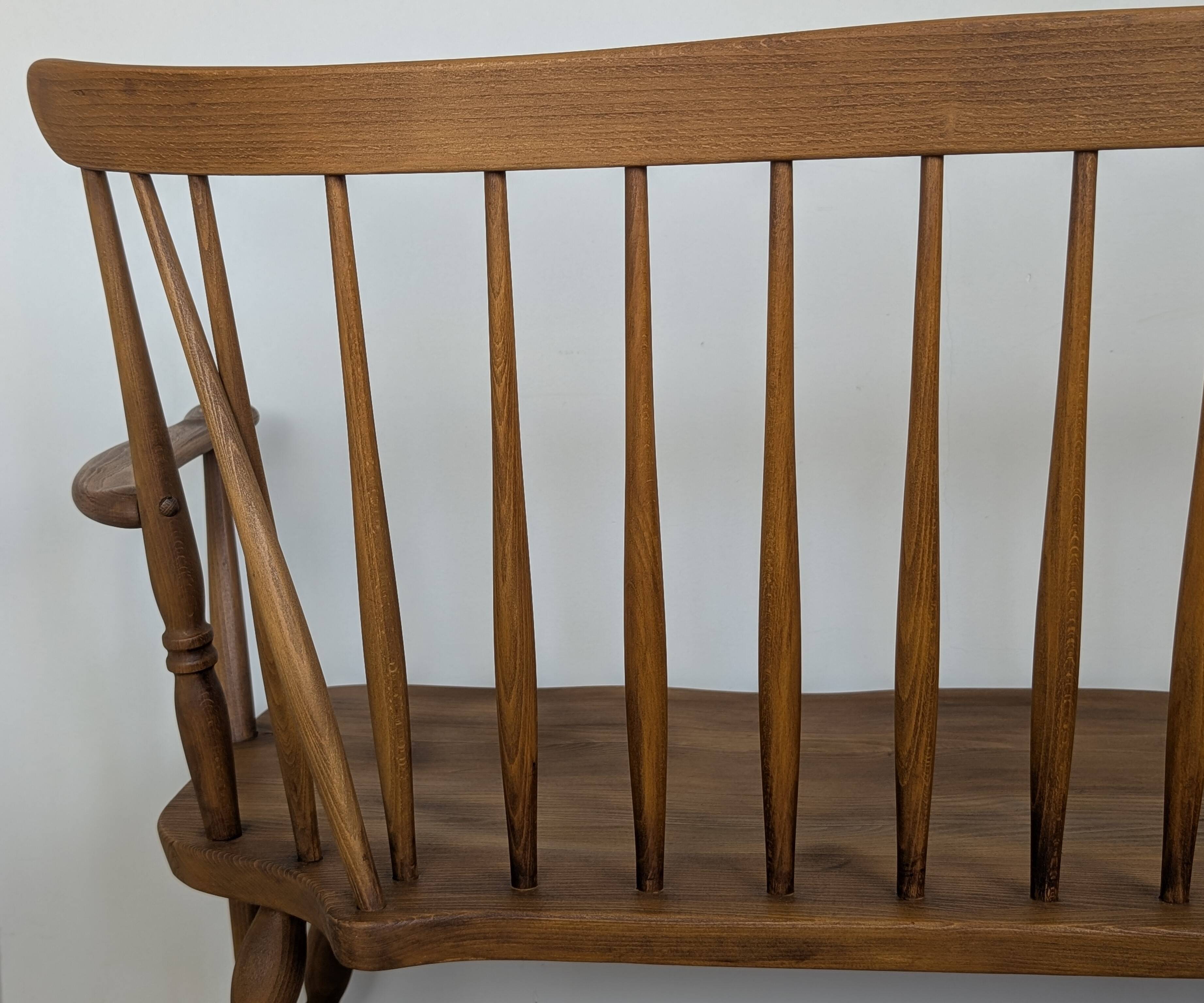 Bench, vintage bench in solid wood