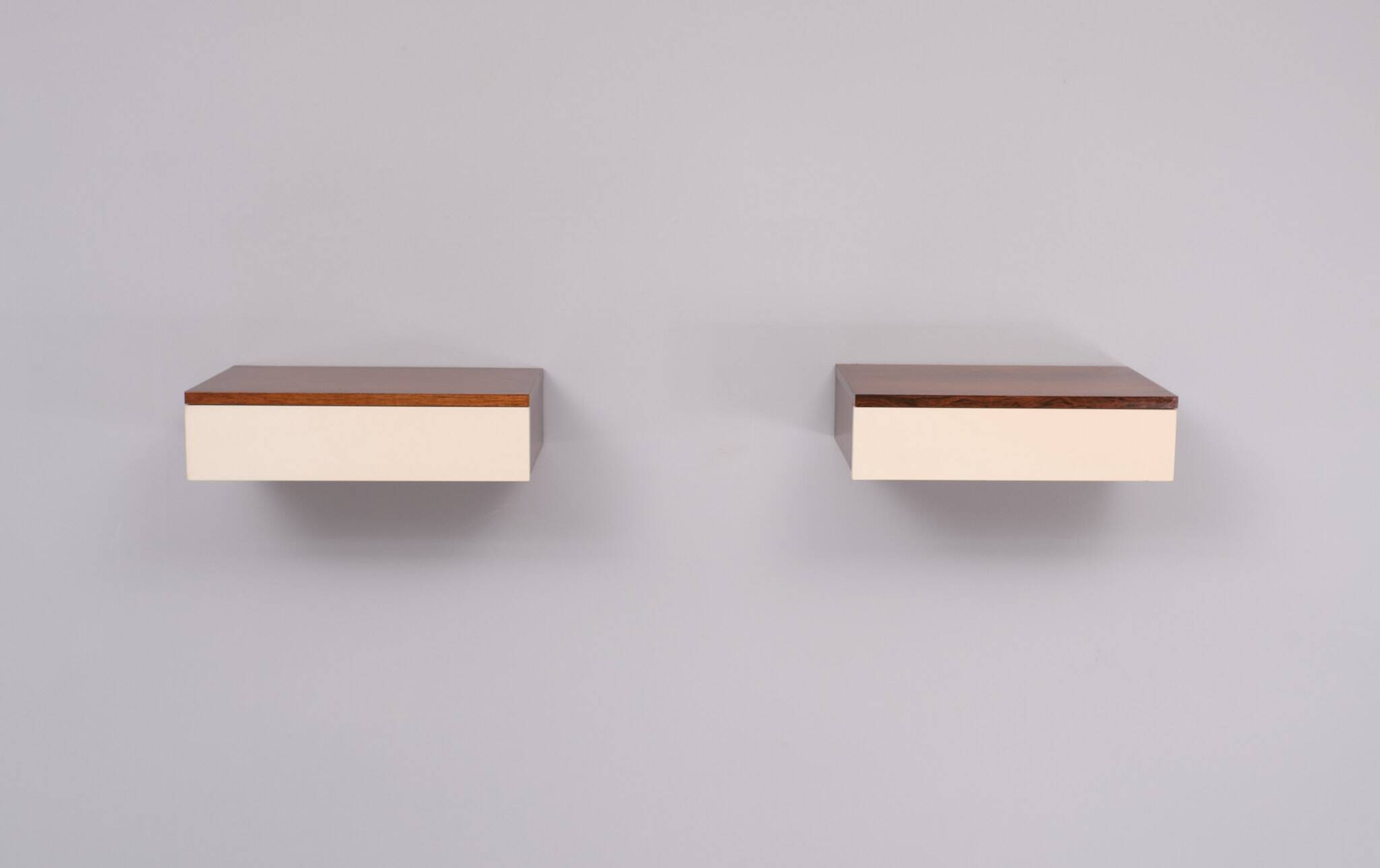 Floating night stands 1960s Holland