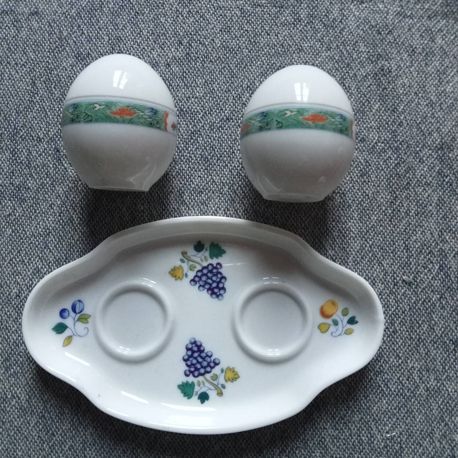 Ensemble salière poivrière limoges