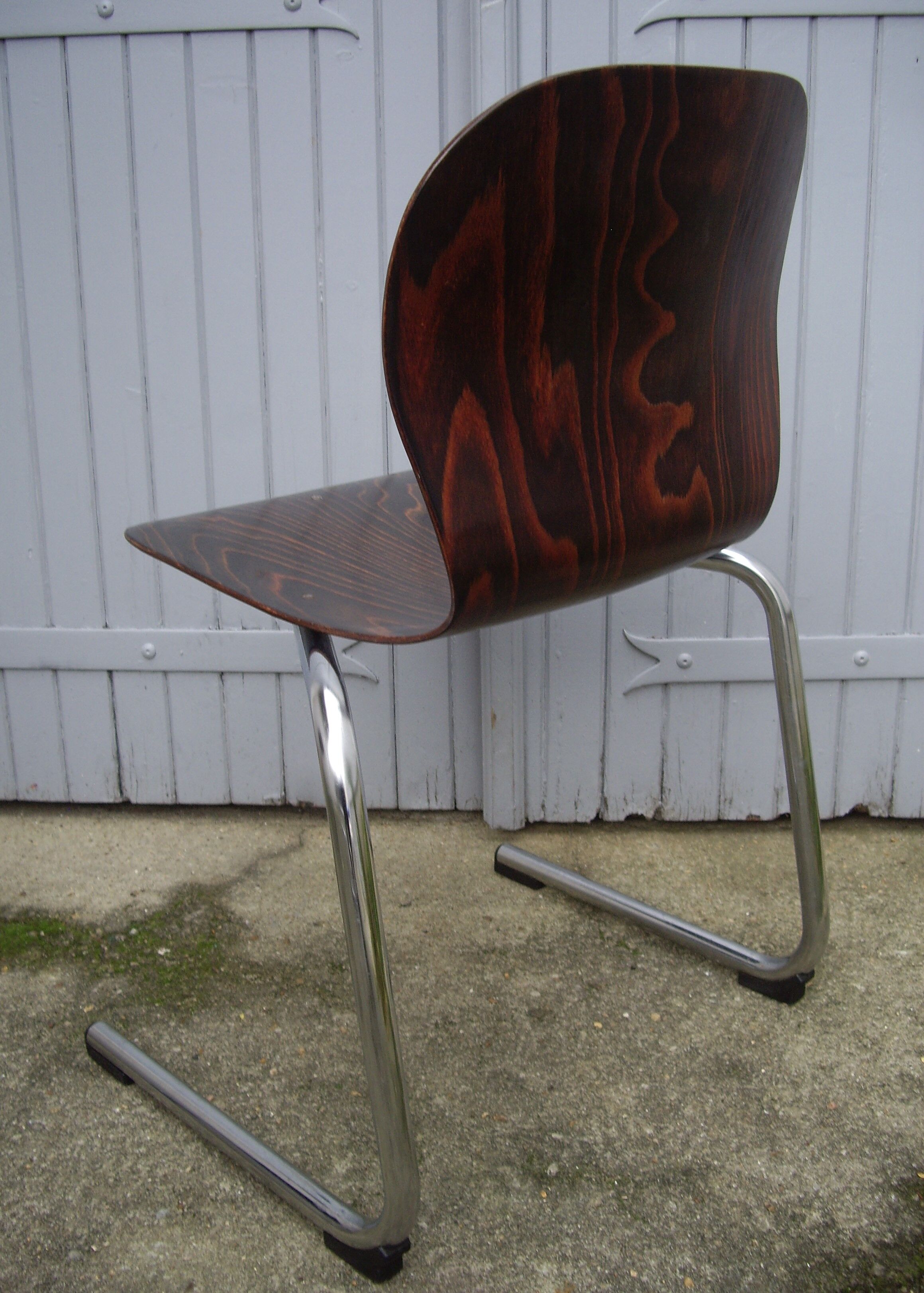6 Pagholz chairs 70/80