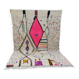 Azilal Berber rug in handmade wool 290 X 200 CM