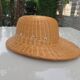 Chapeau, casque colonial, en rotin, osier, décoration murale, 1960 - 1970