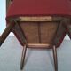 Red cocktail chair