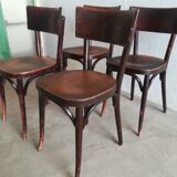 4 chaises bistrot Baumann