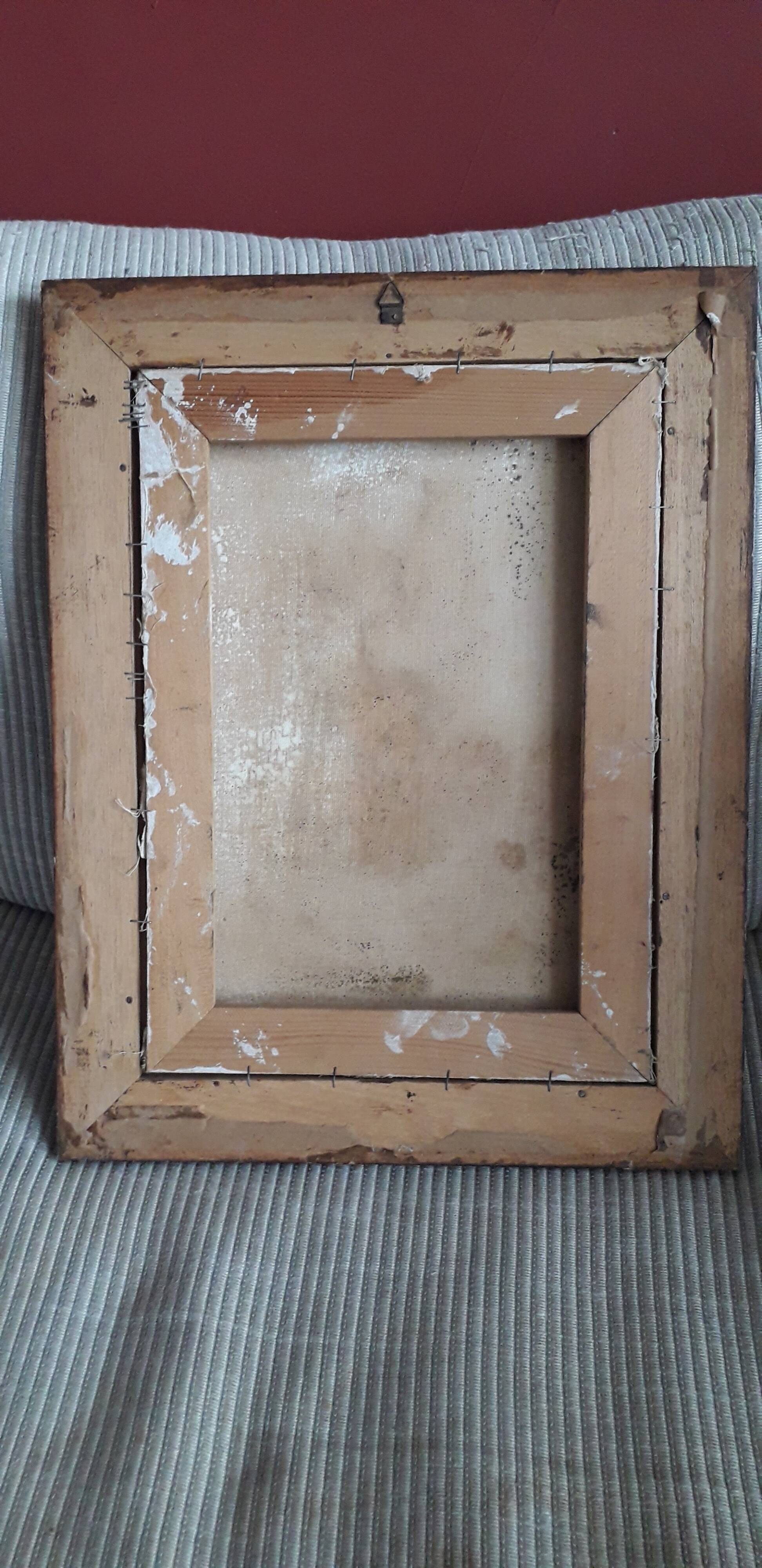 An old painting depicting a still life.