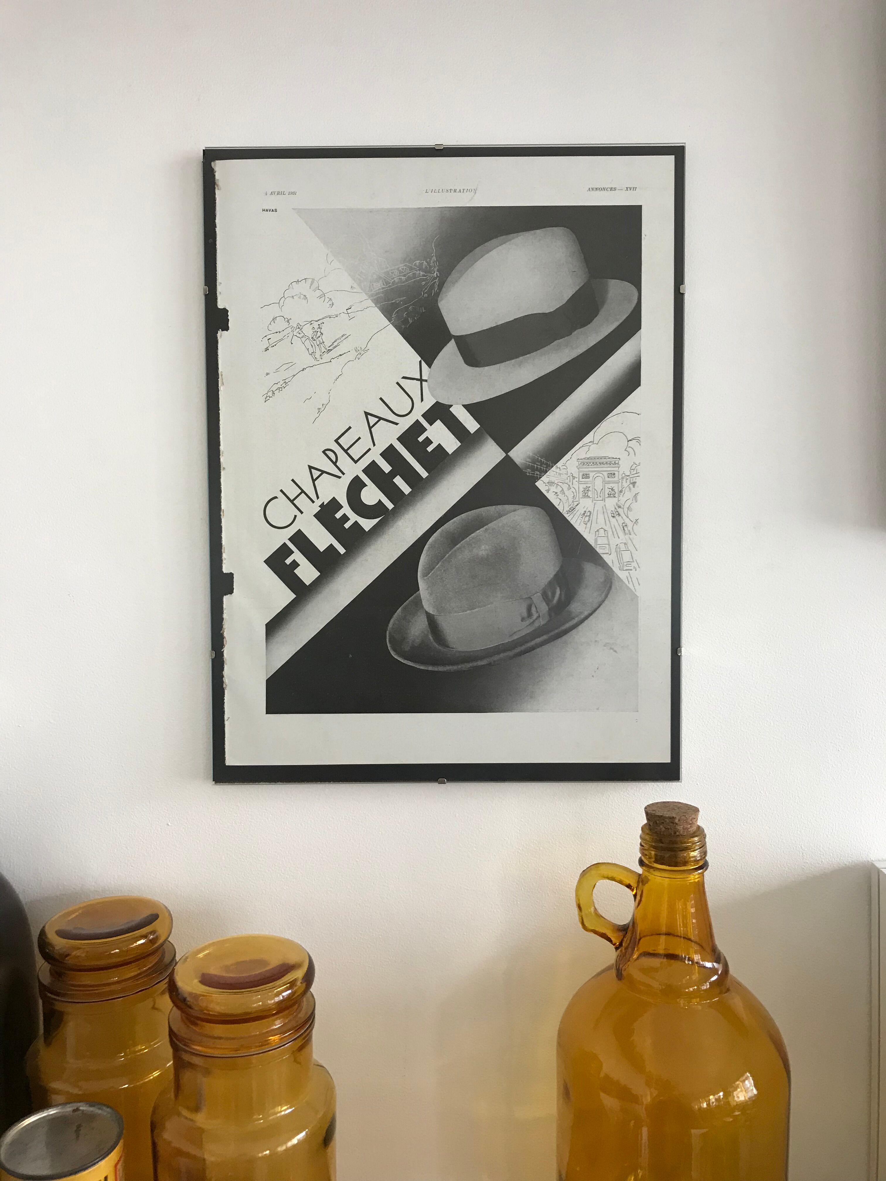 Advertising poster Flexet 1931