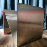 70s folded stainless steel stool