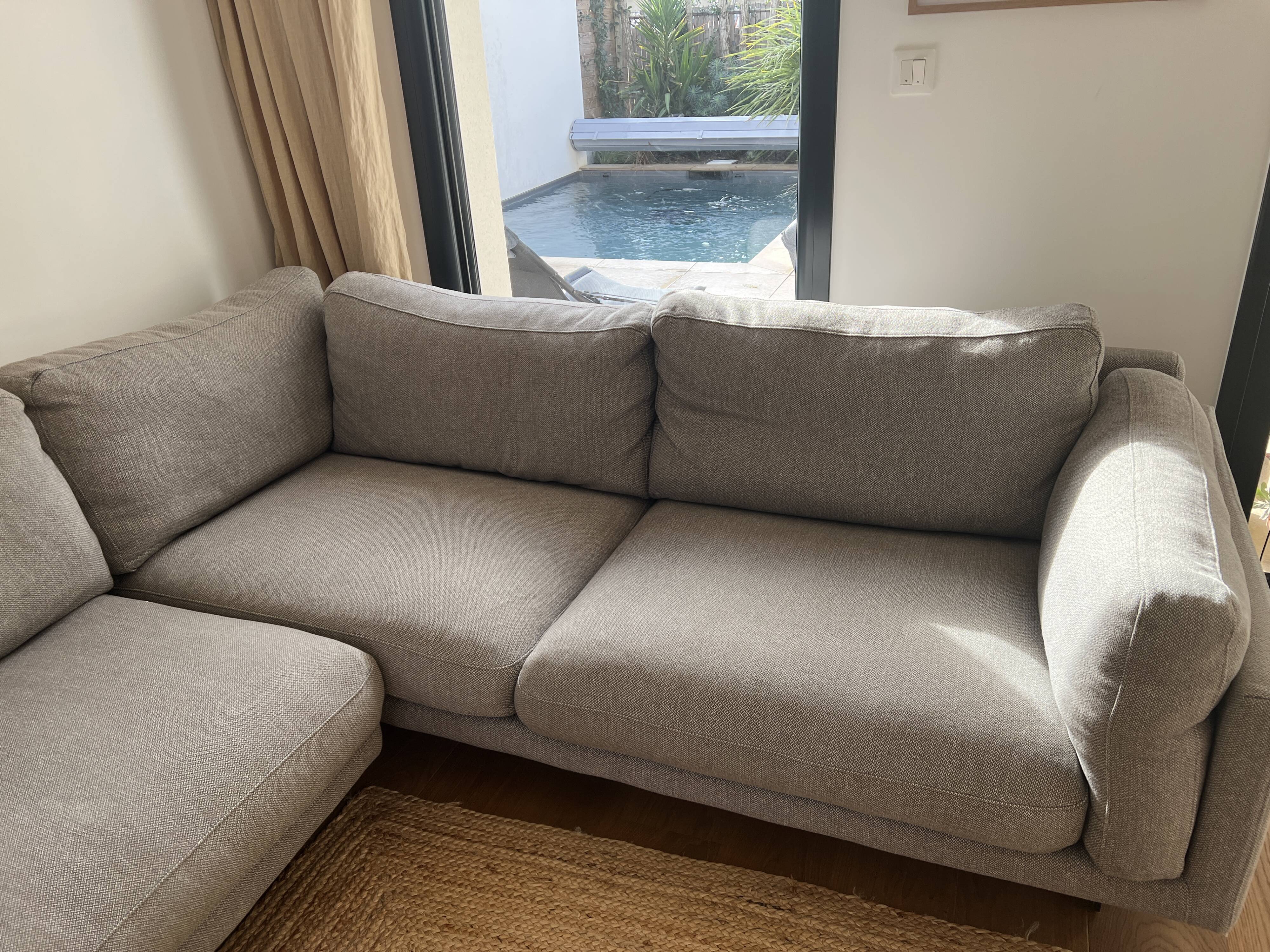 César tweed corner sofa AM.PM