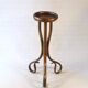Plant stand, pedestal by Fischel 1890 Bent wood, No Thonet