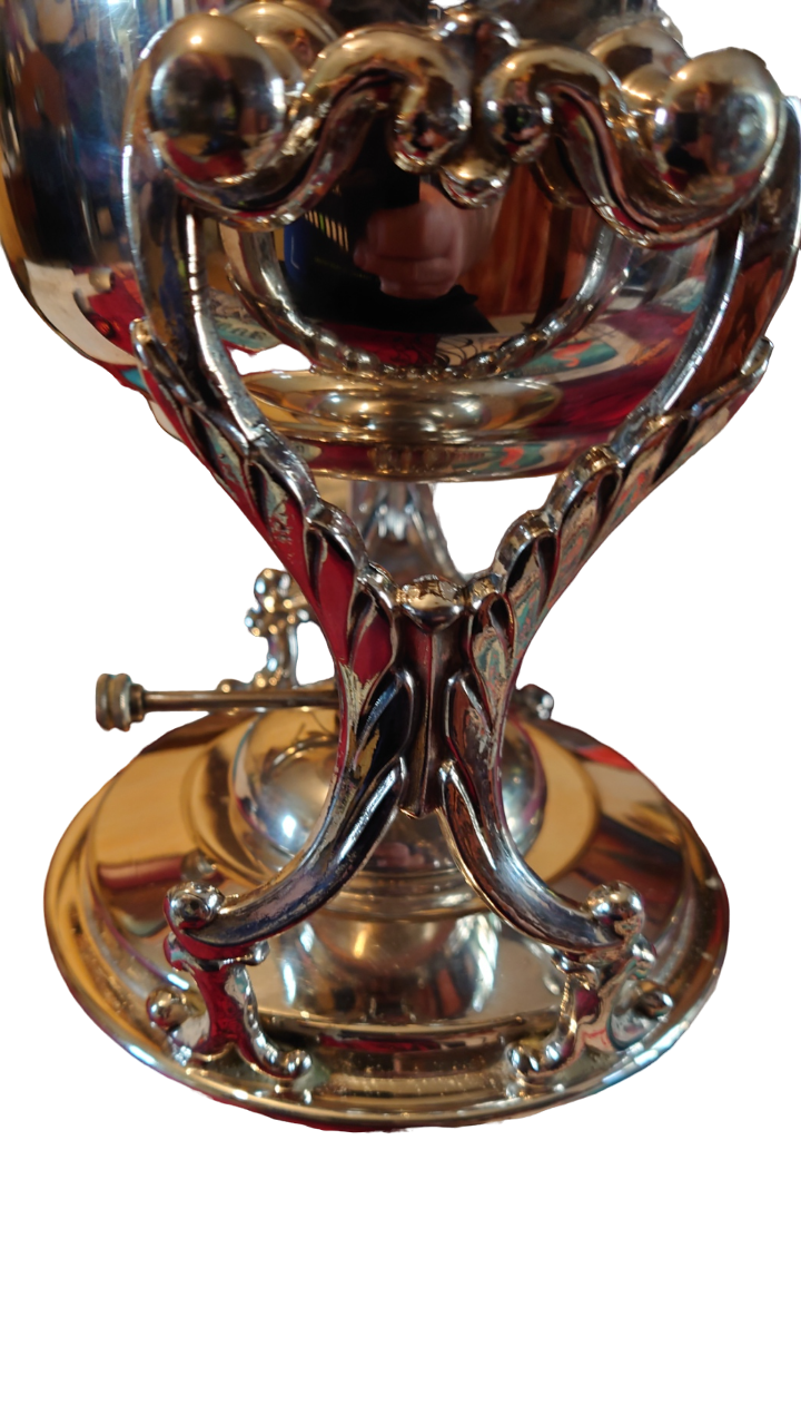 Samovar metal agent silver on copper late XlX early XX