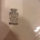 Assiettes plates terre de fer Gien
