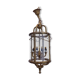 4-light lantern with bulging glass