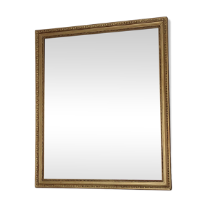 Miroir ancien cadre doré - contour
