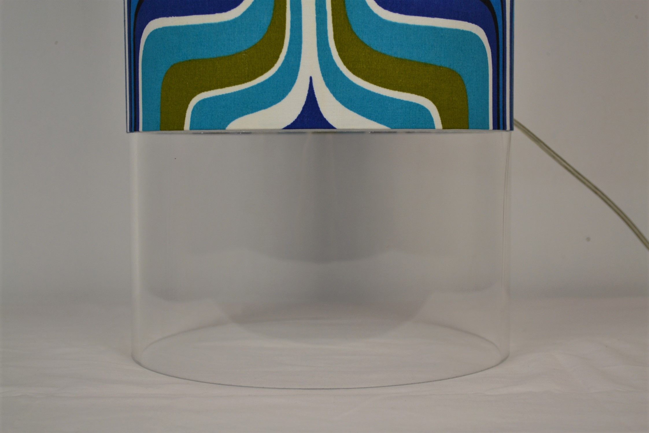 Lamp'tub vintage Aquaman fabric salon lamp 70
