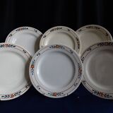 flat earthenware plate