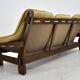 1970s Three Seater leather Sofa , Brazil