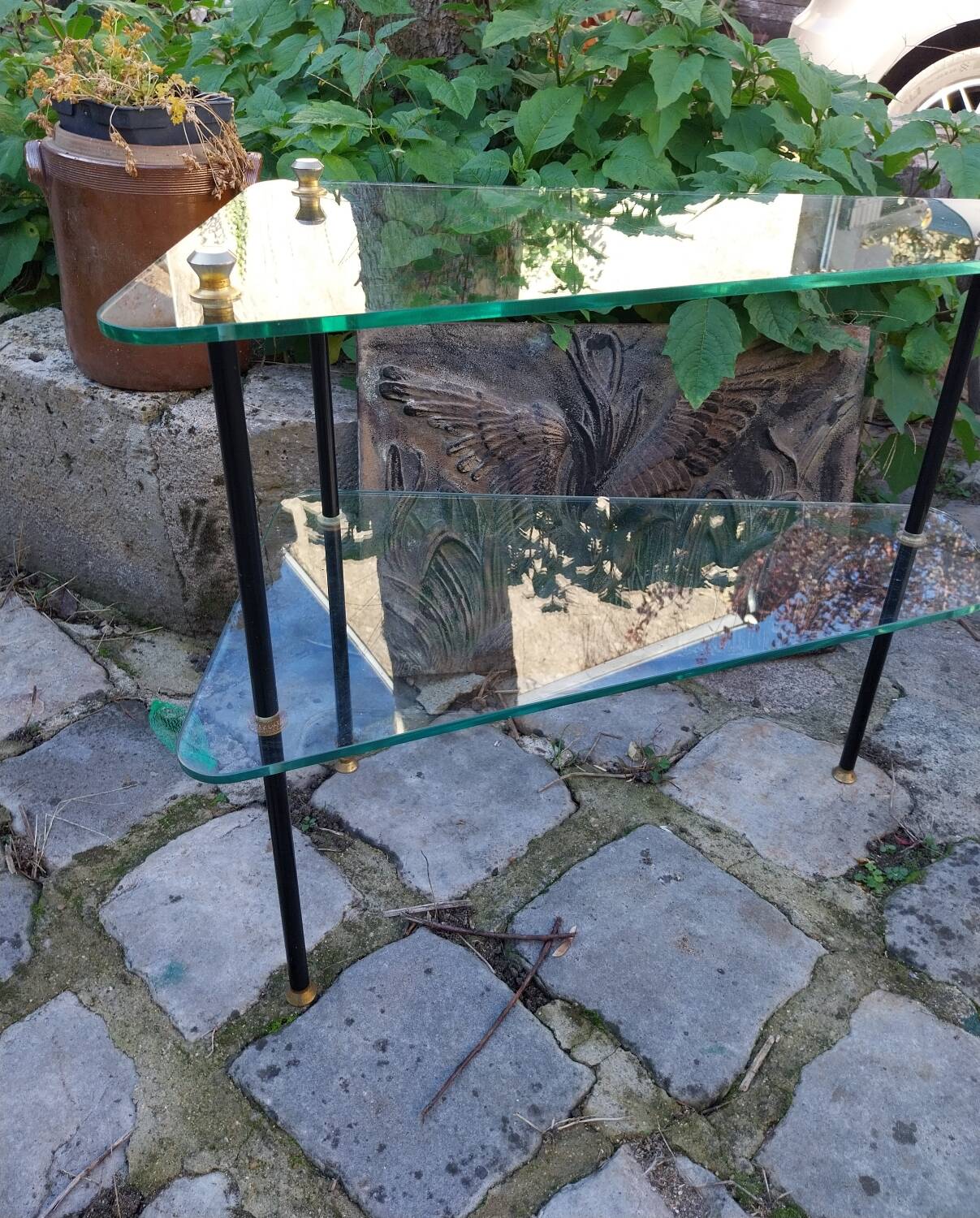 Coffee table, shelves, display stand