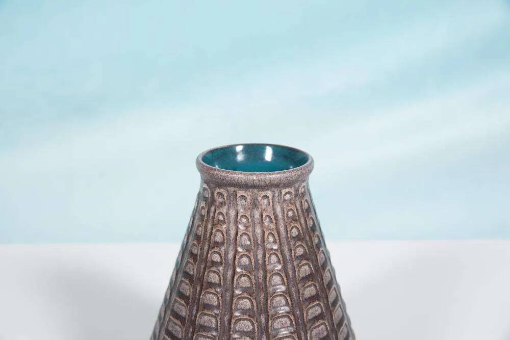 Vase danois céramique vintage Japandi des années 60