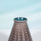 Vase danois céramique vintage Japandi des années 60