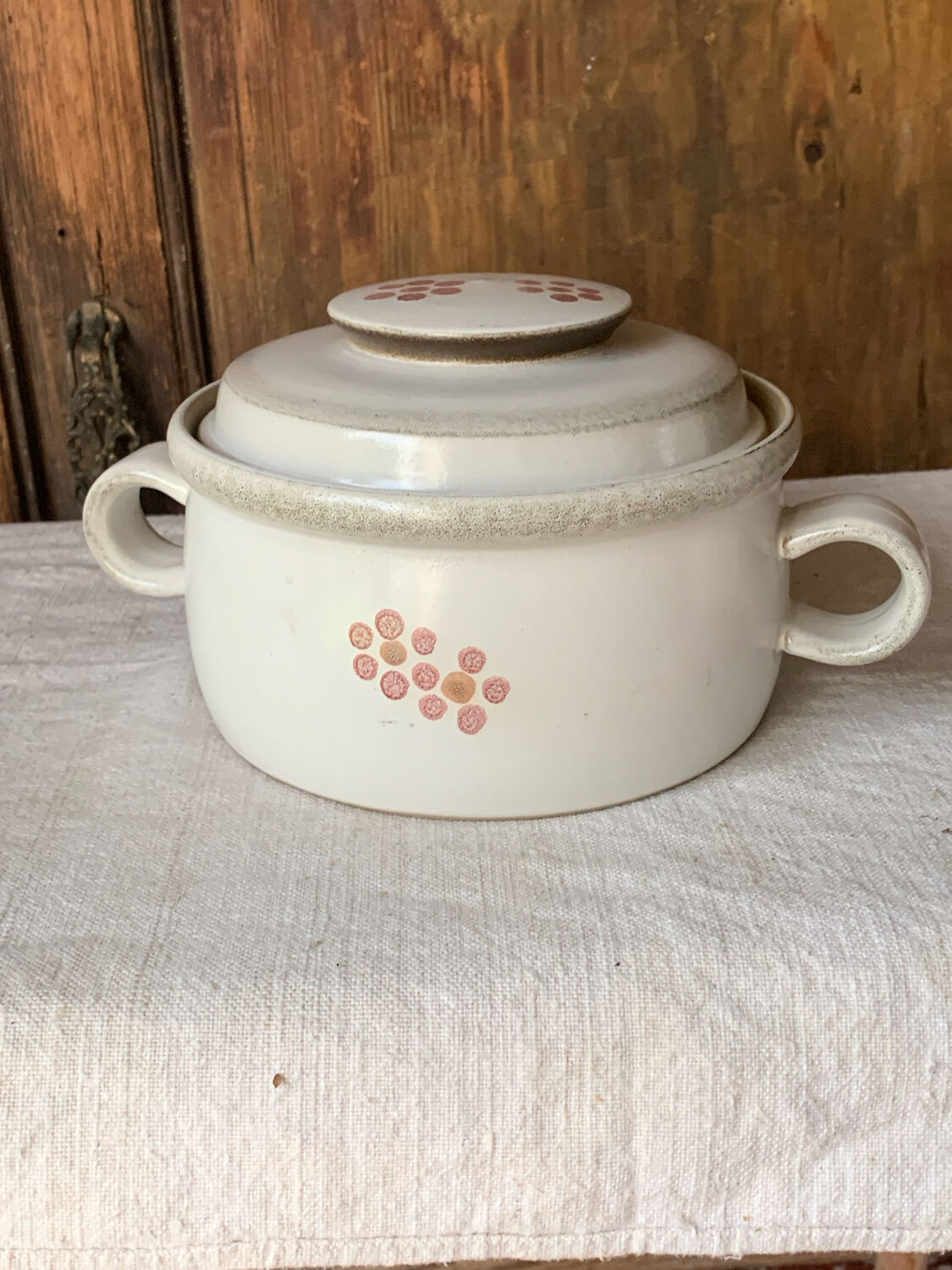 Denby Gypsy stoneware soup tureen 1970
