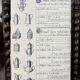 Enamelled sheet metal plate Drouot & Lefranc