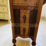 Dressing table with inlaid mahogany mirror - Philadelphia, 1925