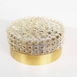 Stunning (26cm) glass bubble flush mount light by Helena Tynell for Glashut