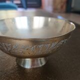 Engraved brass pocket