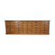 Cabinet d'apothicaire en pin France 1930s