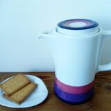 Vintage porcelain coffee pot, 1970-1980