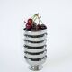 Set of 6 small stainless steel bowls, Basses, Design 1970, 9 x 5 cm