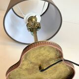Solid brass vintage clover lamp