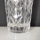 Vase en cristal décor de pastilles 25,5 cm