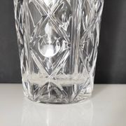 Vase en cristal décor de pastilles 25,5 cm