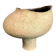 Sculptural studio ceramic art pottery vase, Germany 1966