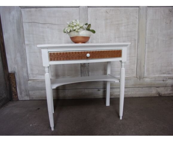 Console blanche de style campagne chic | Selency